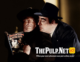 Promotional design: ThePulp.Net postcard